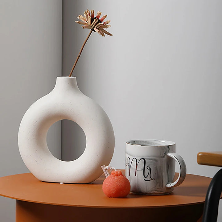 Vases Halo – Ensemble de 2 Vases Design en Céramique