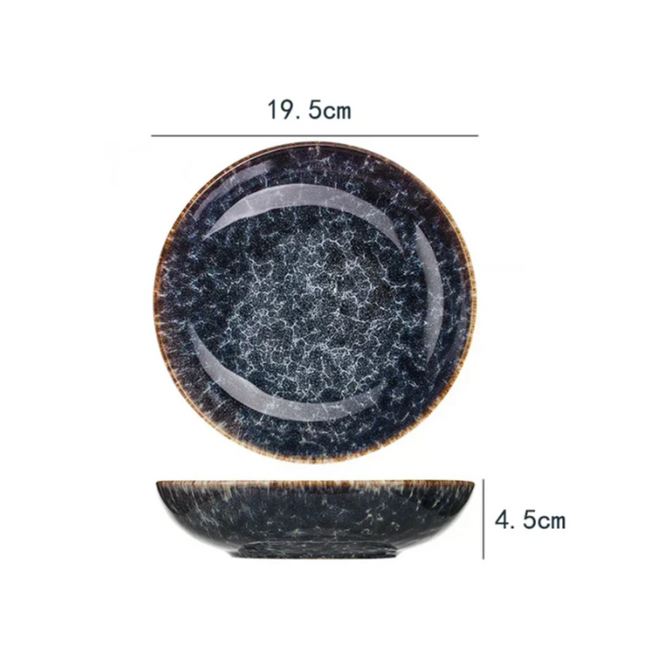 Ensemble d'assiettes Water Ripple – 5 pièces