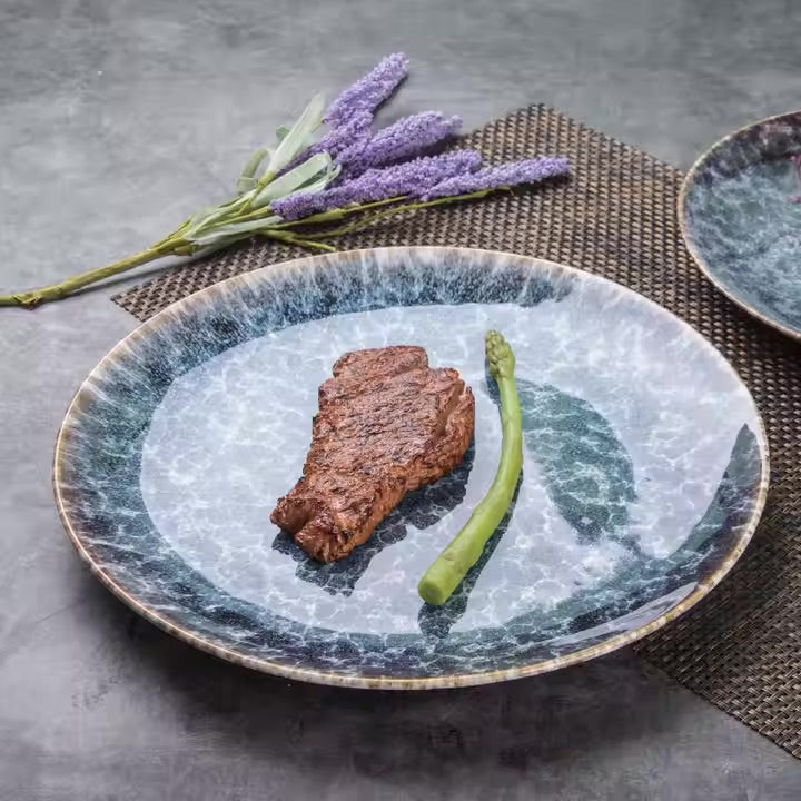 Ensemble d'assiettes Water Ripple – 5 pièces