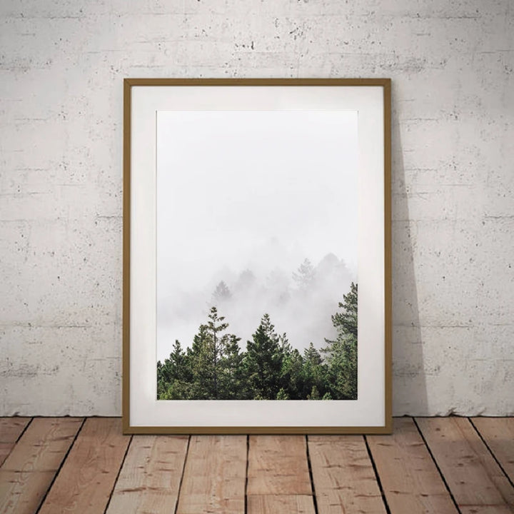 Ensemble de 3 Toiles Arbres – Impression HD Nature Apaisante