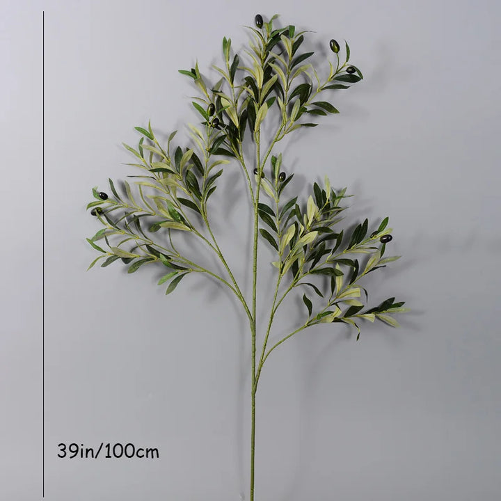 Branche d’Olivier Artificielle – Décoration Méditerranéenne