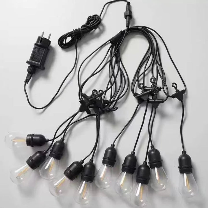 Guirlande LED extérieur/intérieur – Ambiance rétro Edison