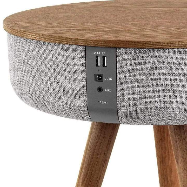 Table d'Enceintes Bluetooth avec Chargement Sans Fil